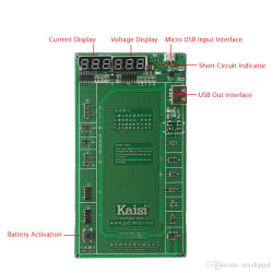 KAISI K-9208 BATTERY ACTIVATION CHARGING PLATE FOR ANDROID,IPAD, IPHONE 5G TO 12 PRO MAX ETC